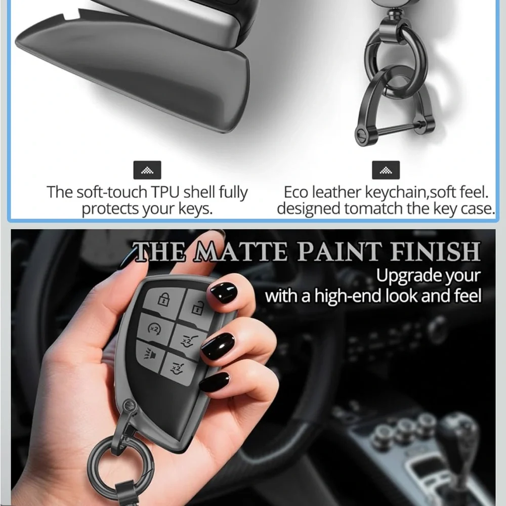 Chevy - Car Key Fob with Keychain - Picture 3 of 3
